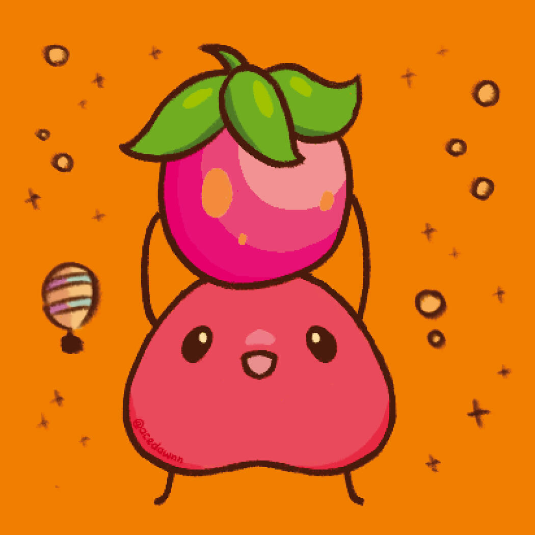 Ace Dawn&#39;s Stardew Pink Junimo