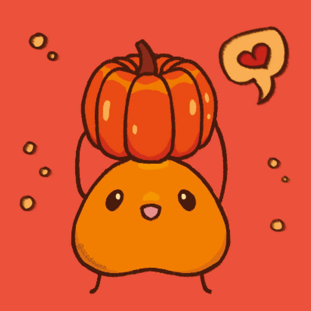 Ace Dawn&#39;s Stardew Orange Junimo